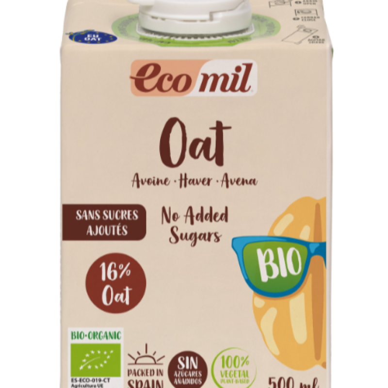 ECOMIL BEBIDA AVENA BIO 500ML SIN AZUCARES AÑADID.