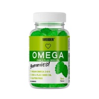 Weider Gummies 50 gominolas — Omega 3-6-9, lima