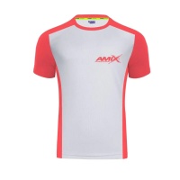 AMIX CAMISETA RUNFIT SCORE COLOR GRIS-NARANAJA XL