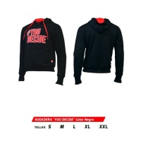 AMIX SUDADERA YOU DECIDE COLOR NEGRO TALLA-M