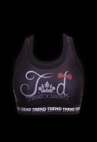 AMIX TOP TREND FITNESS LAZO NEGRO TALLA-S