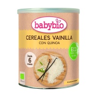 BABYBIO PAPILLA CEREALES VAINILLA & QUINOA 220g