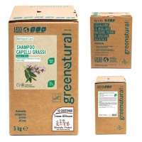 Champú Eco anticaspa de salvia y ortiga - 5kg