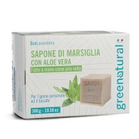 Jabón vegetal de Marsella con aloe vera - 300gr