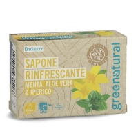 Jabón natural artesanal refrescante - 100gr